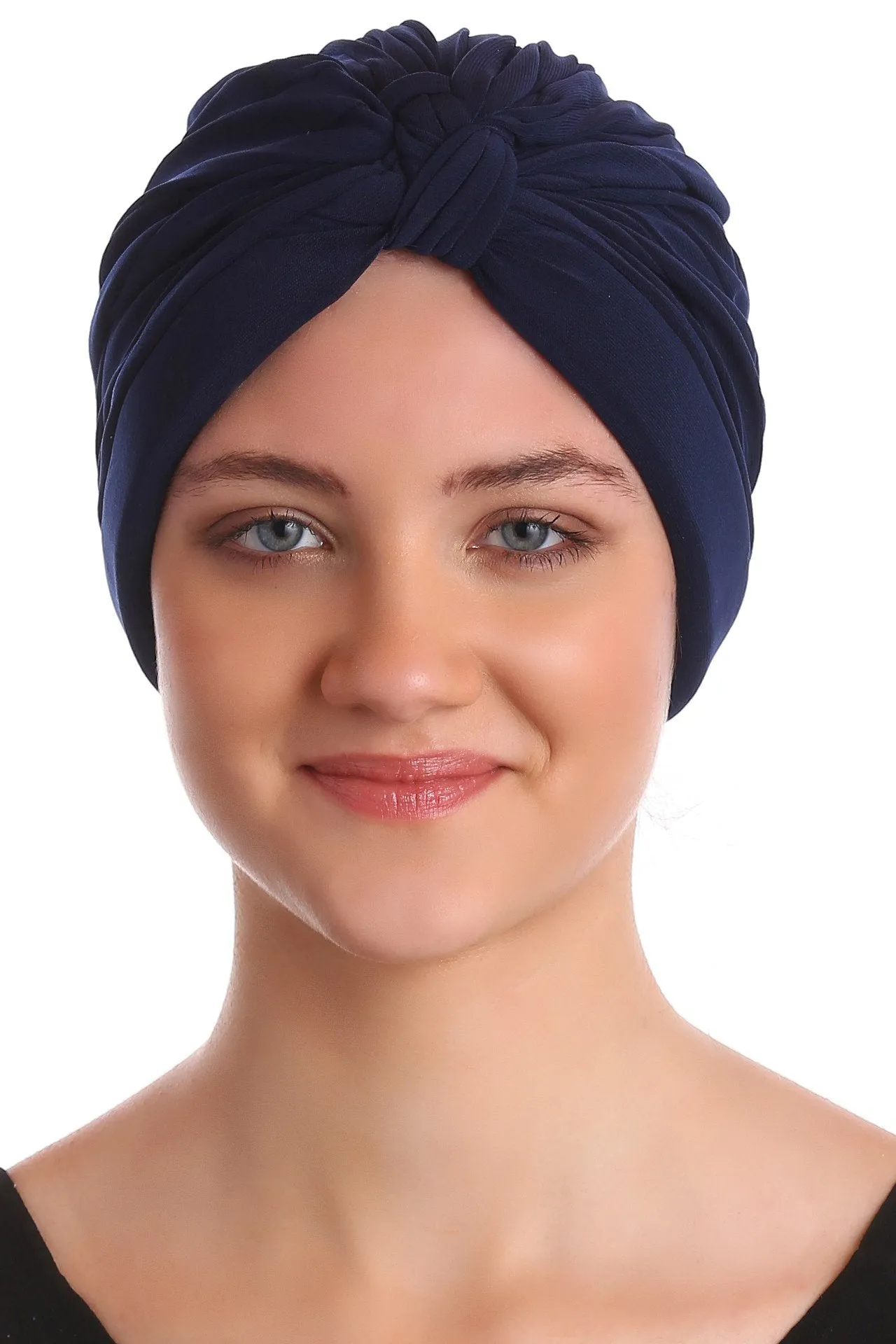 Pleated W Pattern Turban