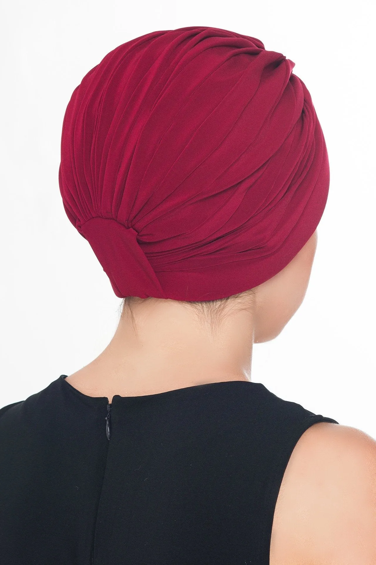 Pleated W Pattern Turban