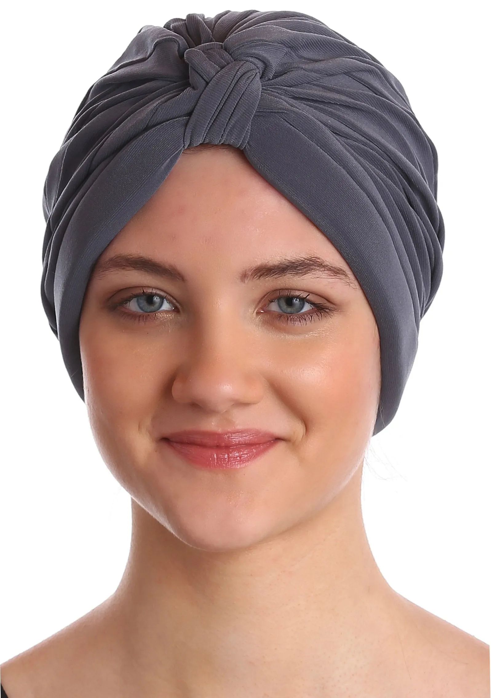 Pleated W Pattern Turban