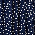 Polka Dot Cap Sleeve Midi Dress