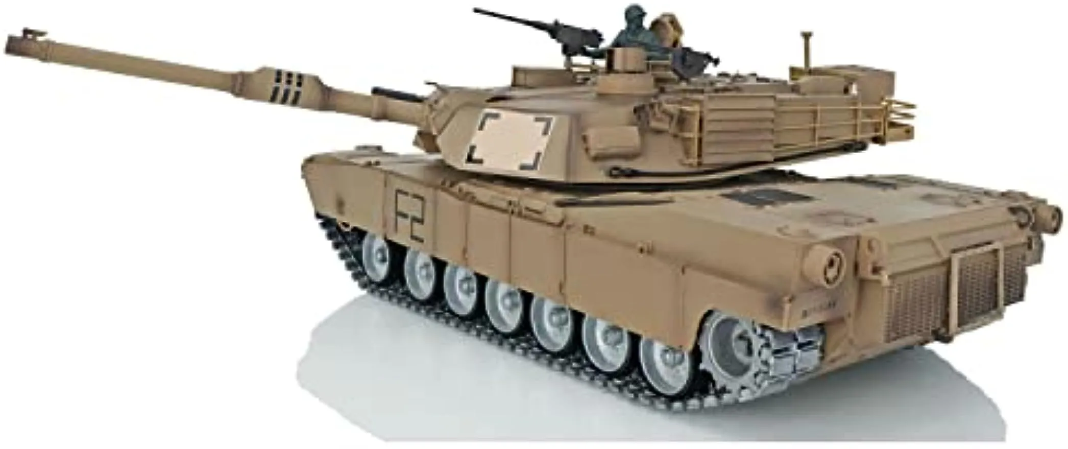 Pro Ver 1/16 Henglong Tk7.0 Abrams M1A2 Rc Tank Ir Battle Bb Shooting 3918 360° Turret Barrel Recoil Metal Wheels