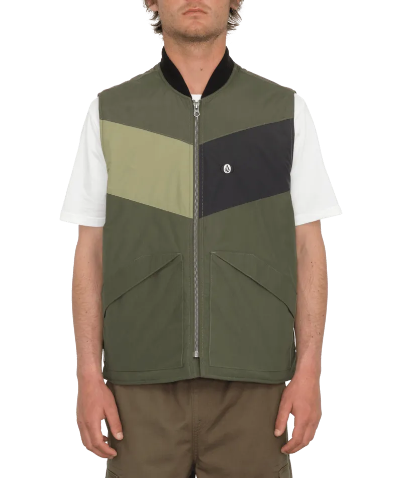 Prysmer Gilet in Squadron Green