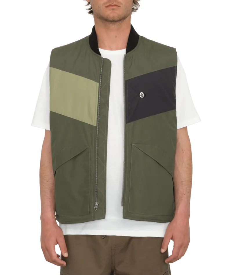 Prysmer Gilet in Squadron Green