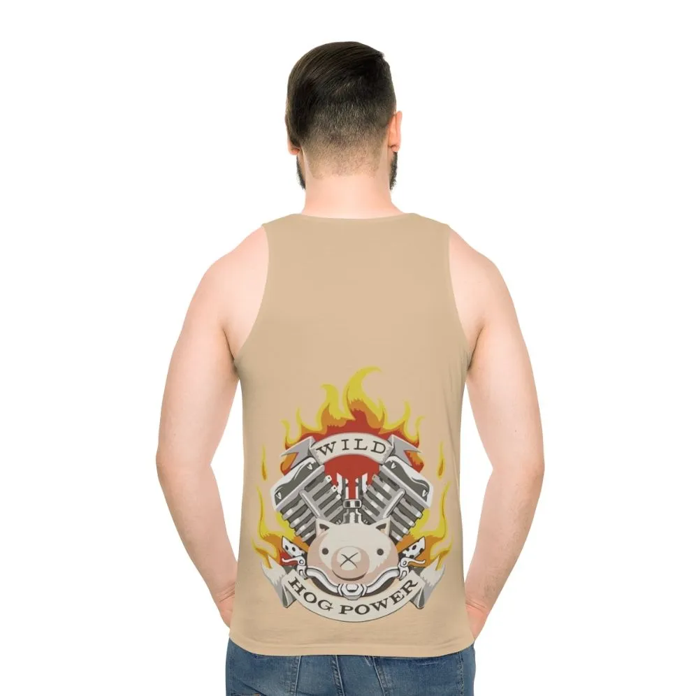 "Wild Hog Power Unisex Overwatch Gaming Tank Top"