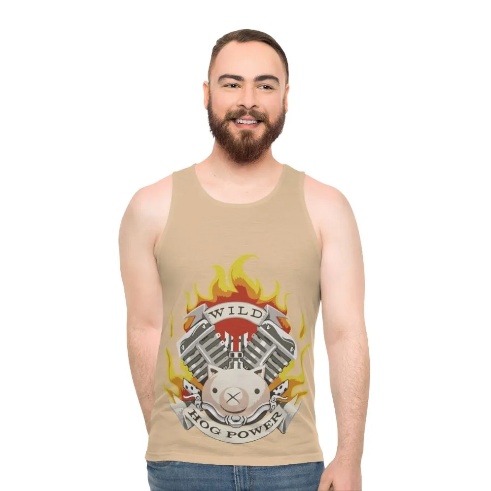 "Wild Hog Power Unisex Overwatch Gaming Tank Top"