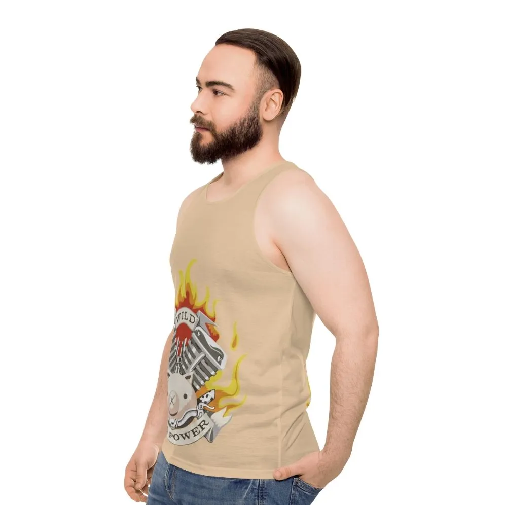 "Wild Hog Power Unisex Overwatch Gaming Tank Top"