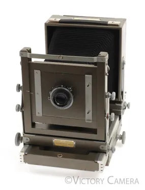 Rare Kodak Specialist Mod. 2 5x7 Gray Wooden Field Camera w/ Ektar 203mm -Clean-