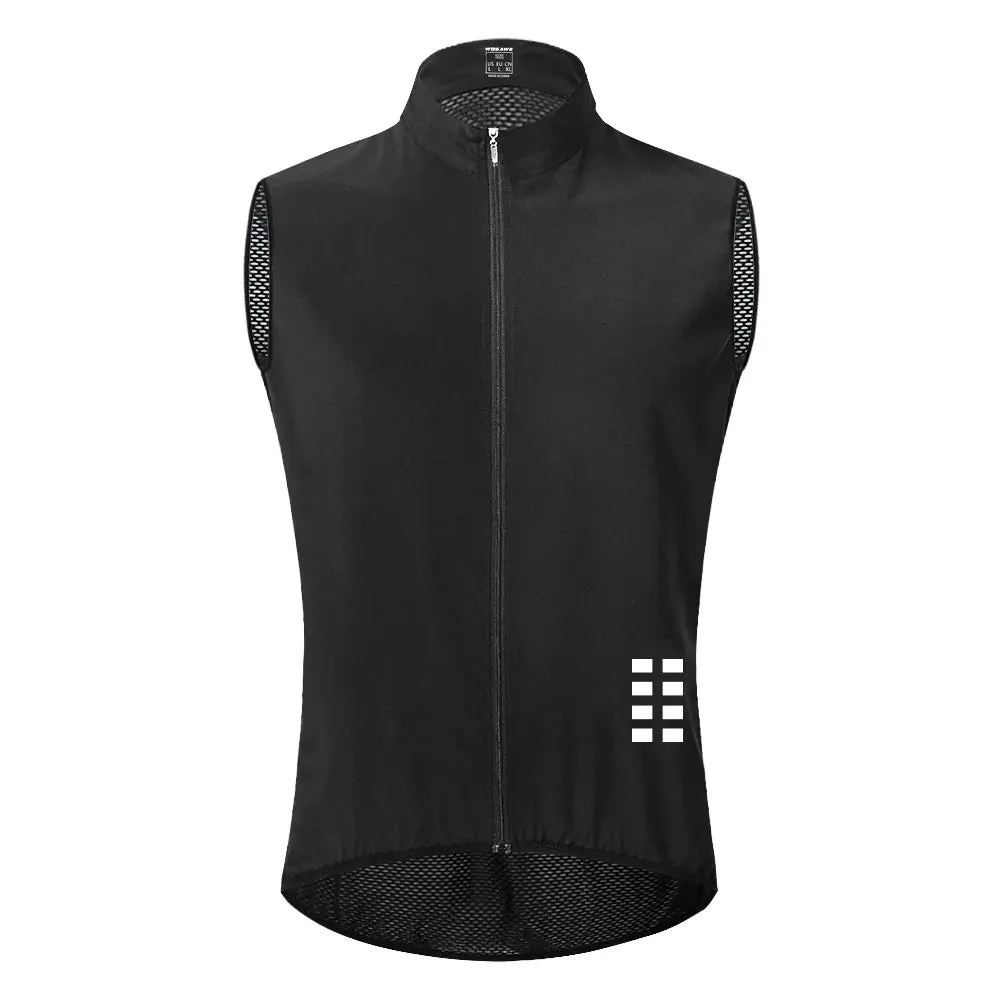 Reflective Cycling Vest Mesh Windproof Lightweight Ciclismo Mtb Bike Sleeveless Jersey Breathable Clothing Cycling Gilet