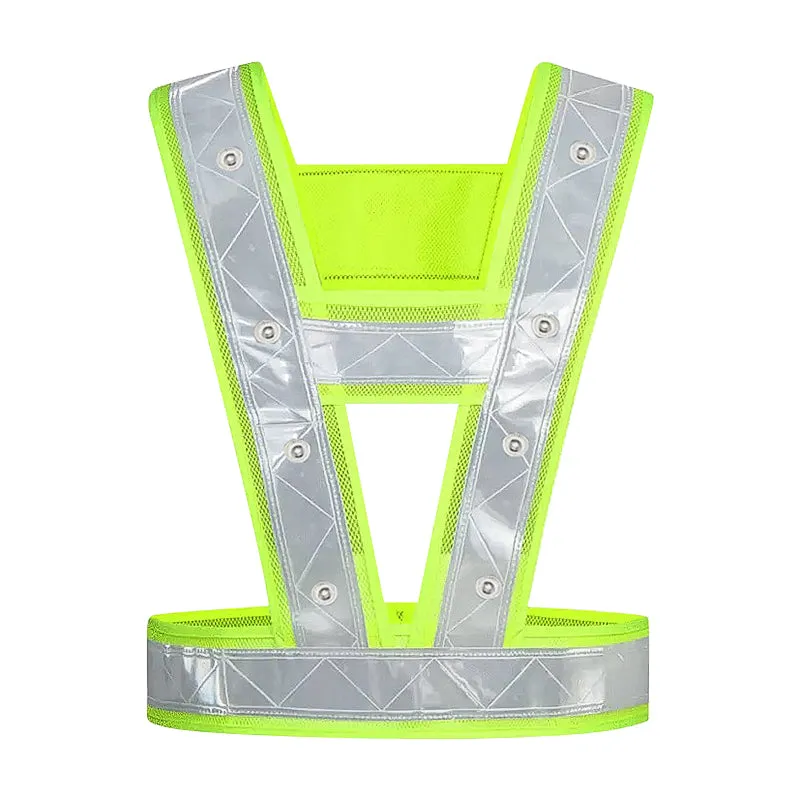 Reflective vest with LED for work(MJ-S24)