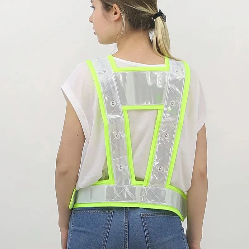 Reflective vest with LED for work(MJ-S24)