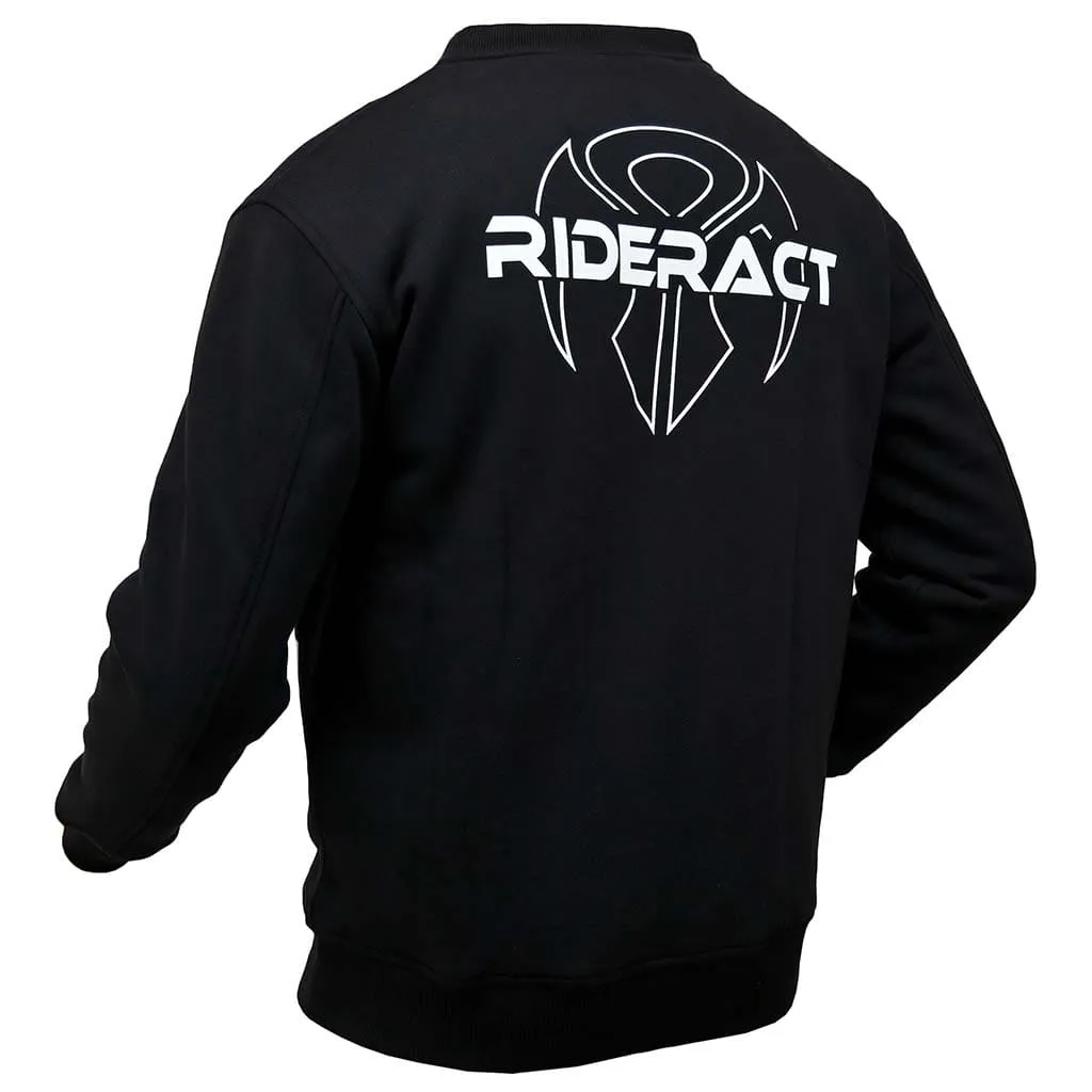 RIDERACT® Motorcycle Sweat Shirt Reinforced with Aramid Fiber