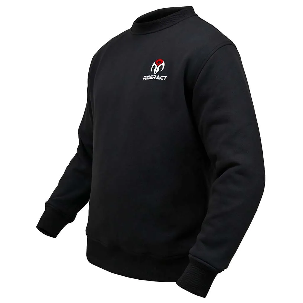 RIDERACT® Motorcycle Sweat Shirt Reinforced with Aramid Fiber