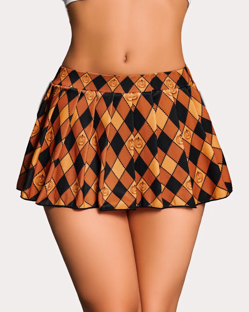 Role Play Pleated Mini Skirt