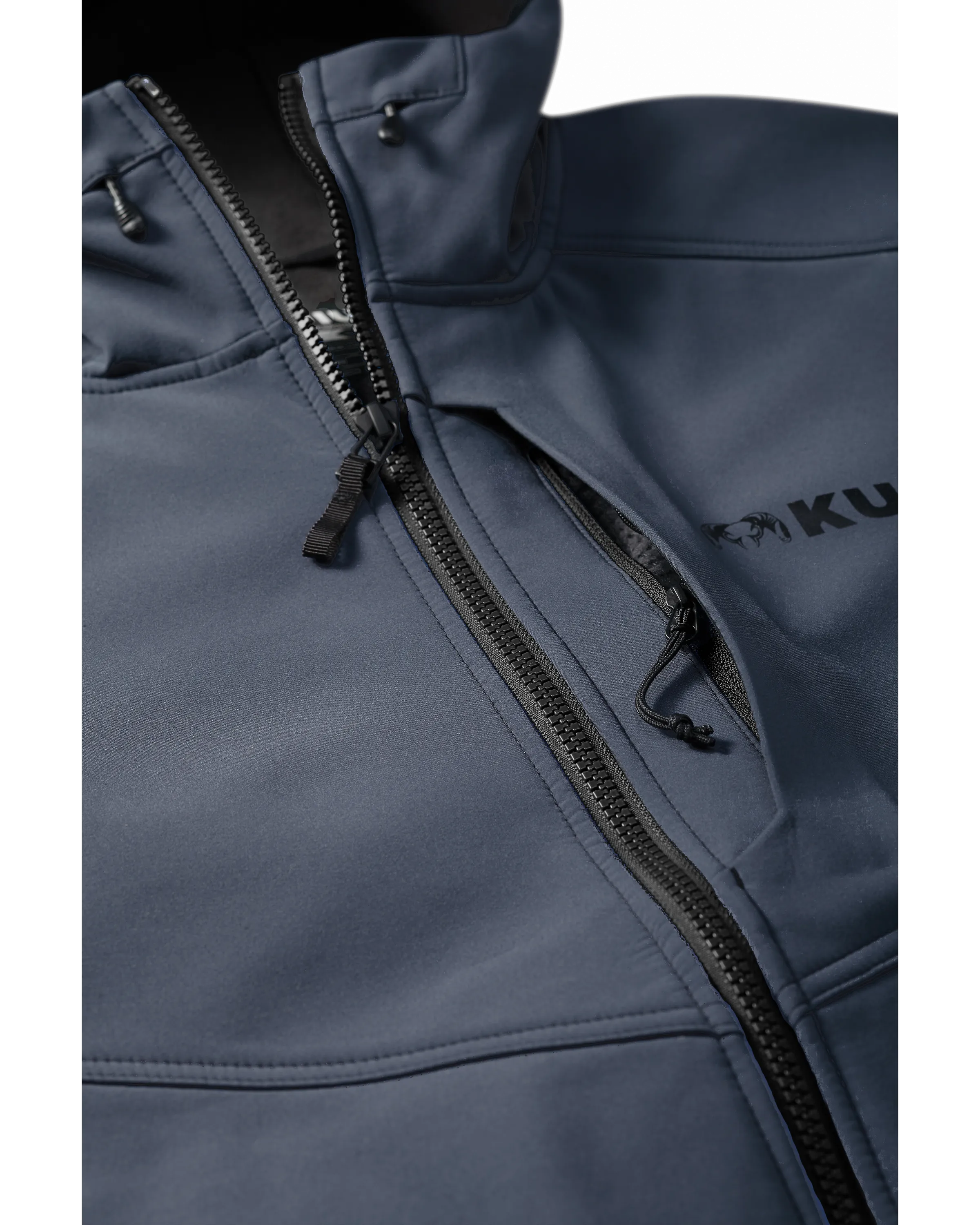 Rubicon Hooded Jacket | Steel Blue