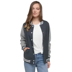 S&B Teddy Heart Kiss Women's Varsity Jacket