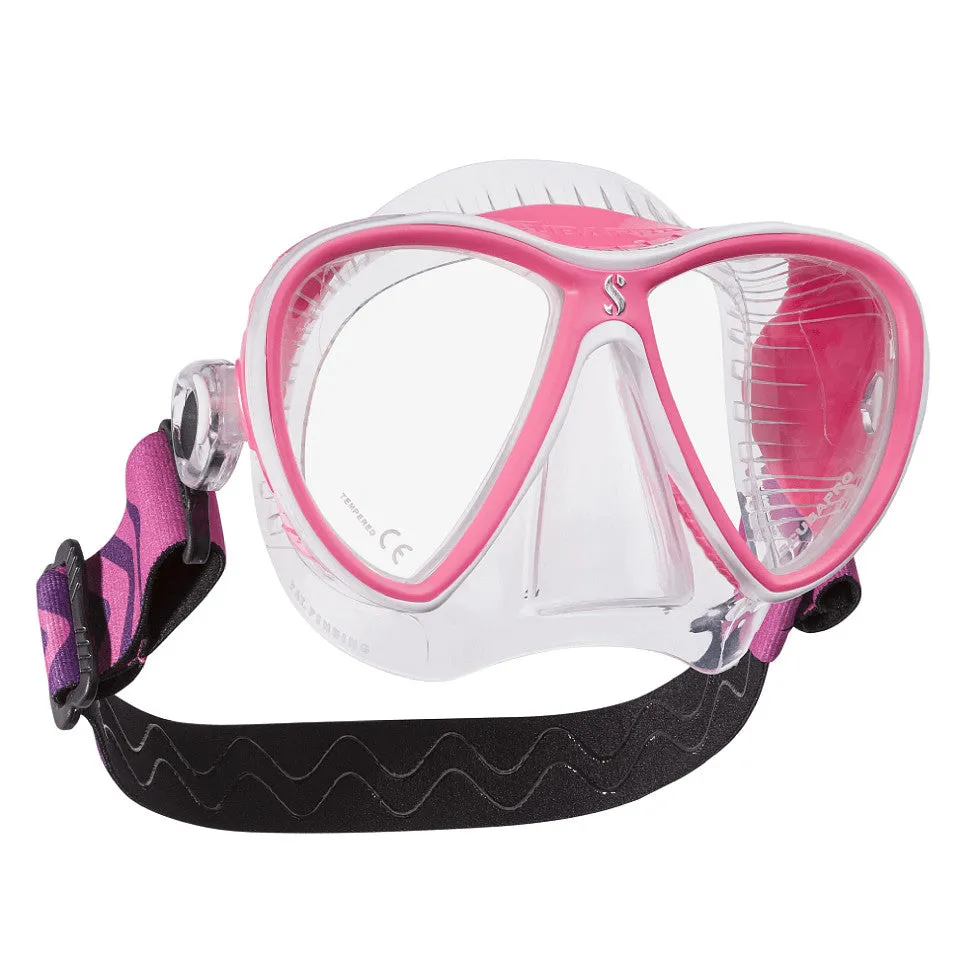 SCUBAPRO - Synergy 2 Twin Trufit Dive Mask, W/Comfort Strap