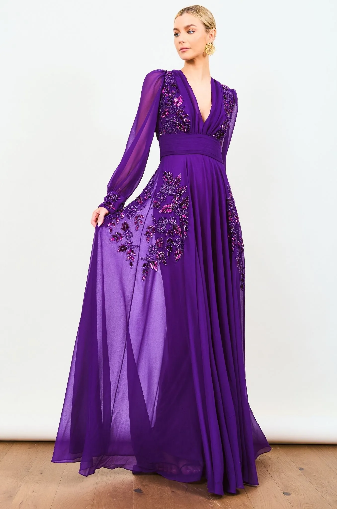 Selenaa Dress Purple