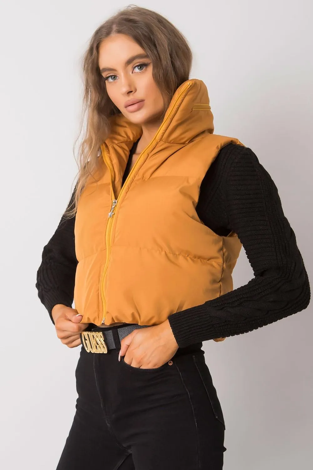 Short Hooded Vest