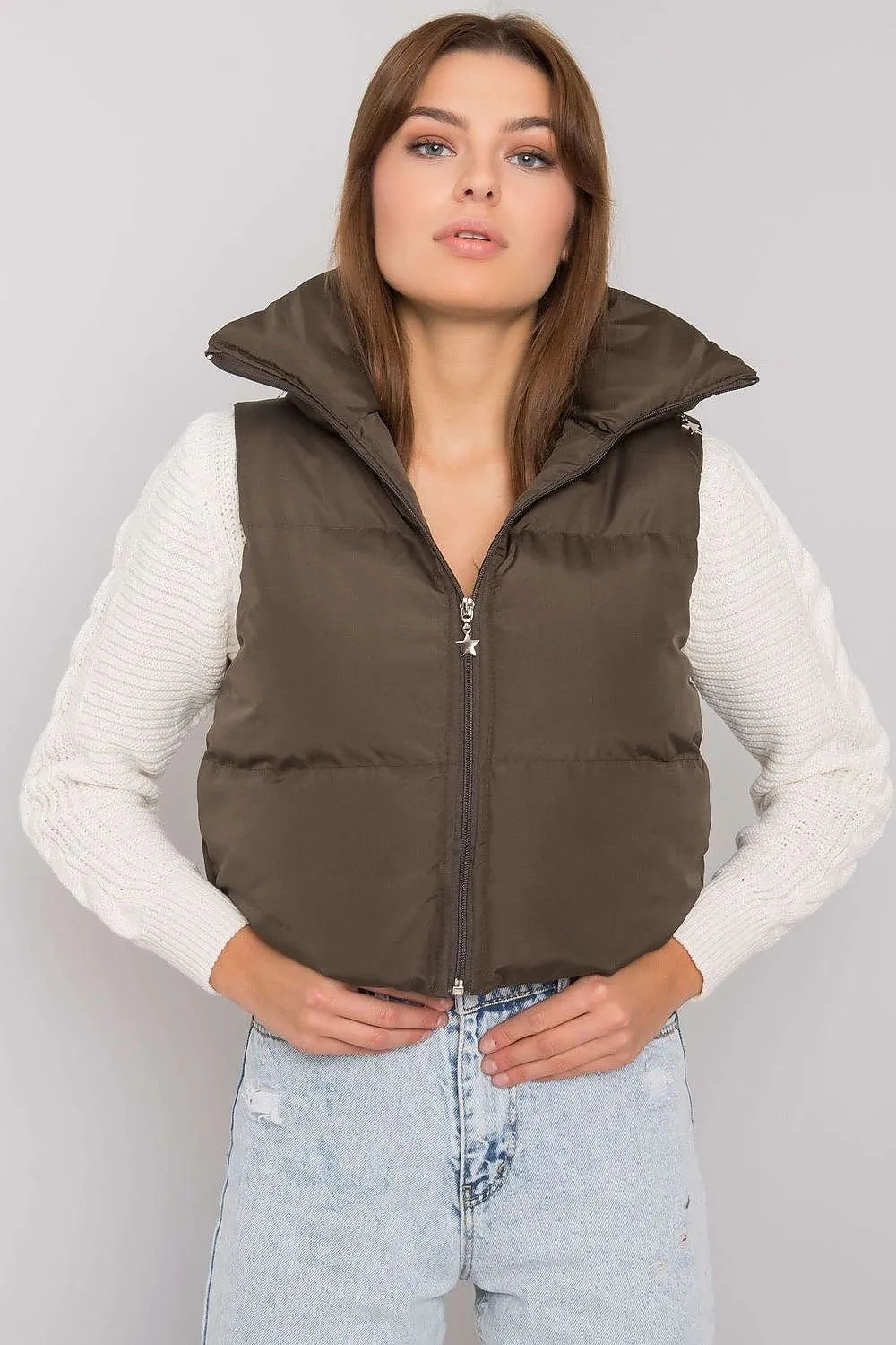 Short Hooded Vest