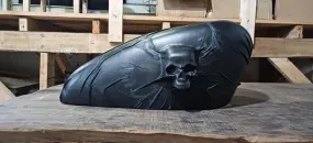 Skull in Leather - Iron