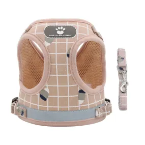 Small Dog Harness Vest Puppy Cat Fashion Breathable Mesh Harnesses