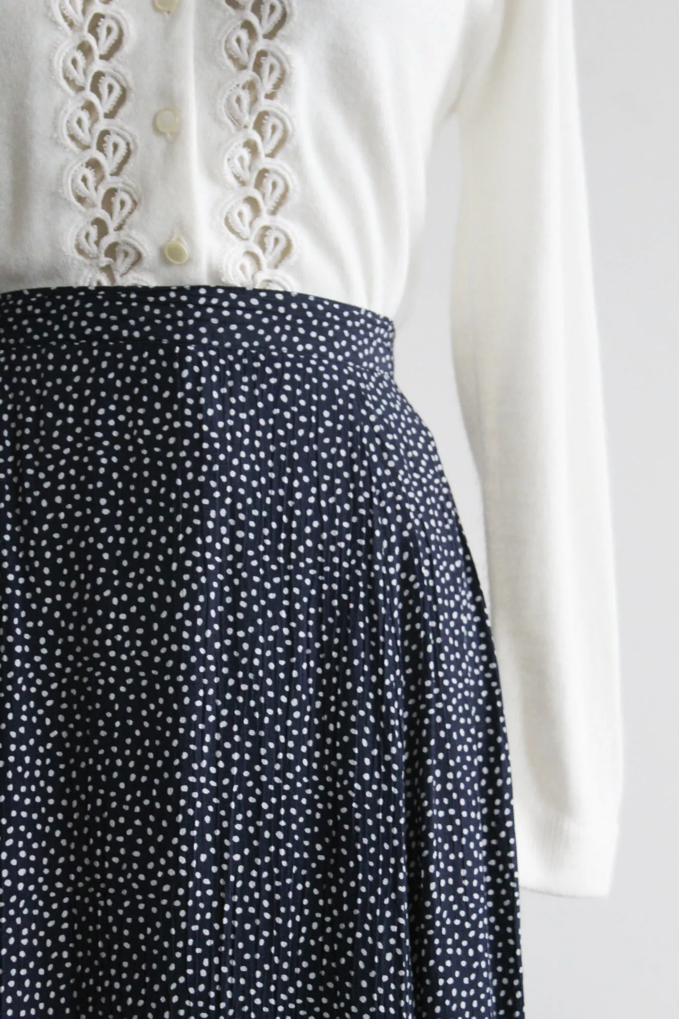 snowfall midi skirt