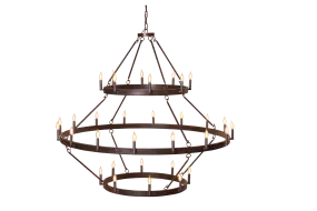 Sullivan 3-Tier Chandelier - Small