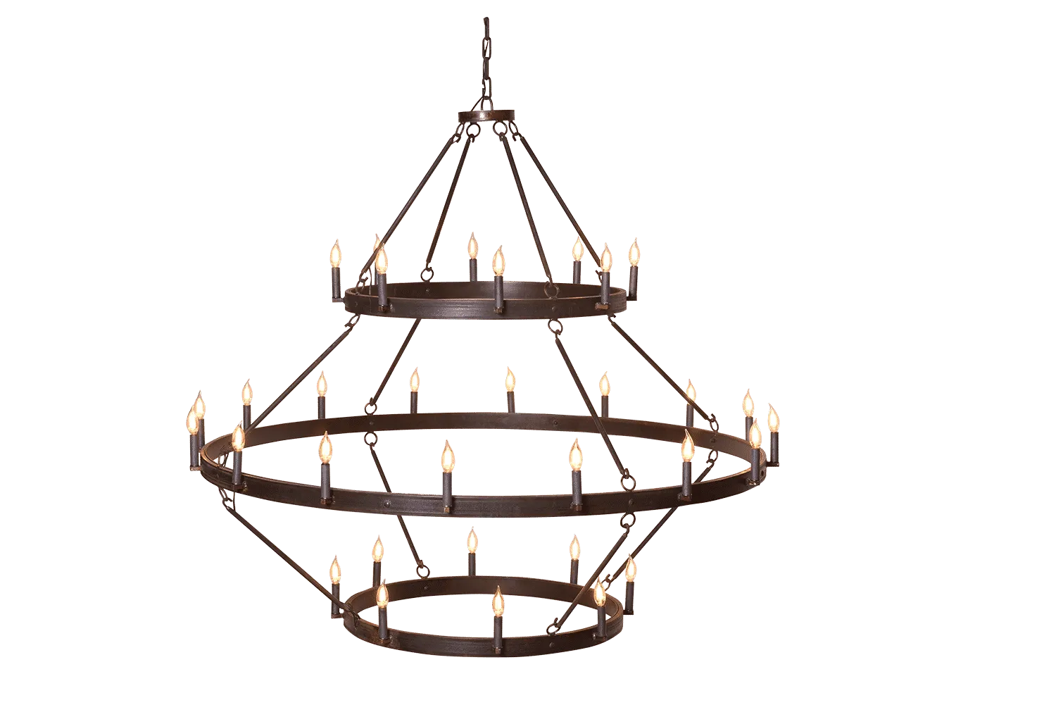 Sullivan 3-Tier Chandelier - Small