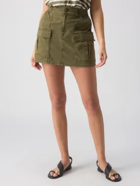 Surplus Essential Semi-High Rise Skirt Burnt Olive