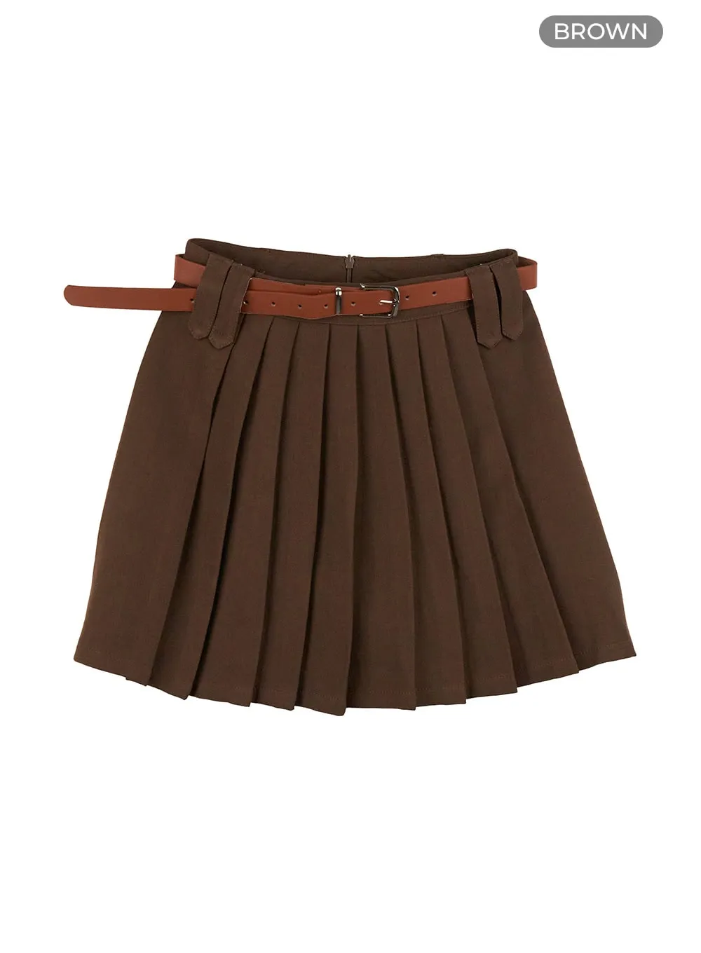 Timeless Flared Pleated Mini OS411