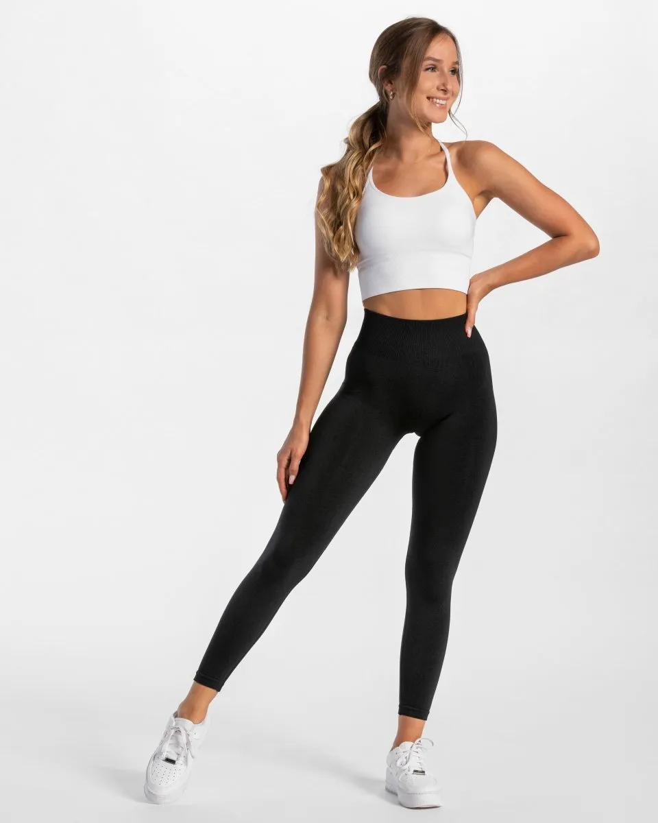 Timeless Scrunch Leggings "Schwarz"