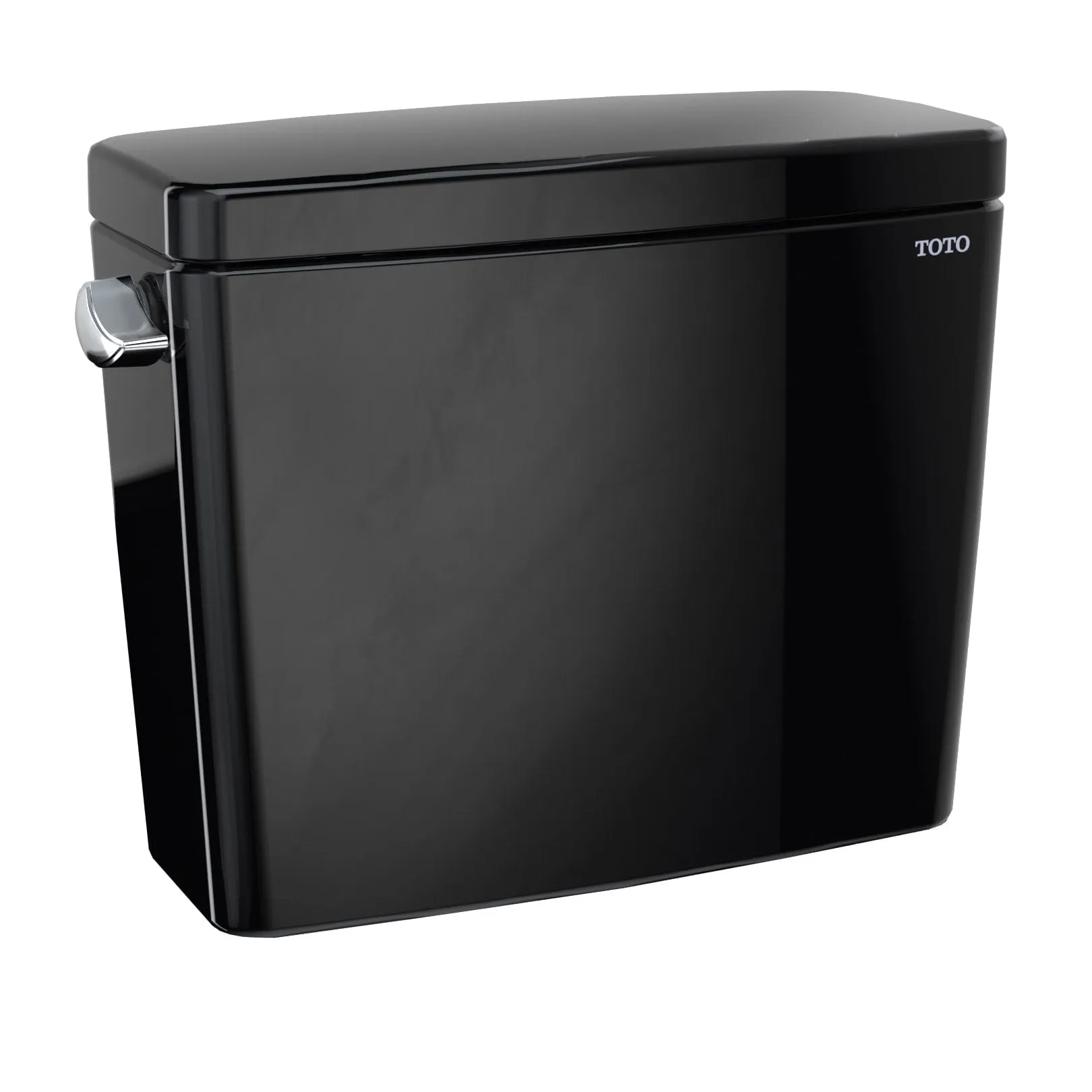 TOTO ST776SA#51 Drake 1.6 GPF Toilet Tank with Washlet  Auto Flush Compatibility, Ebony Black