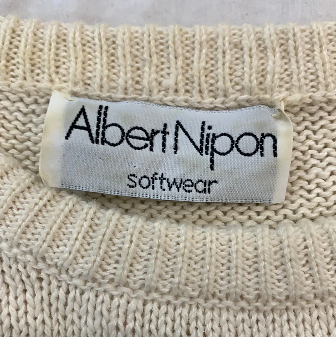 Vintage Albert nipon sweater vest