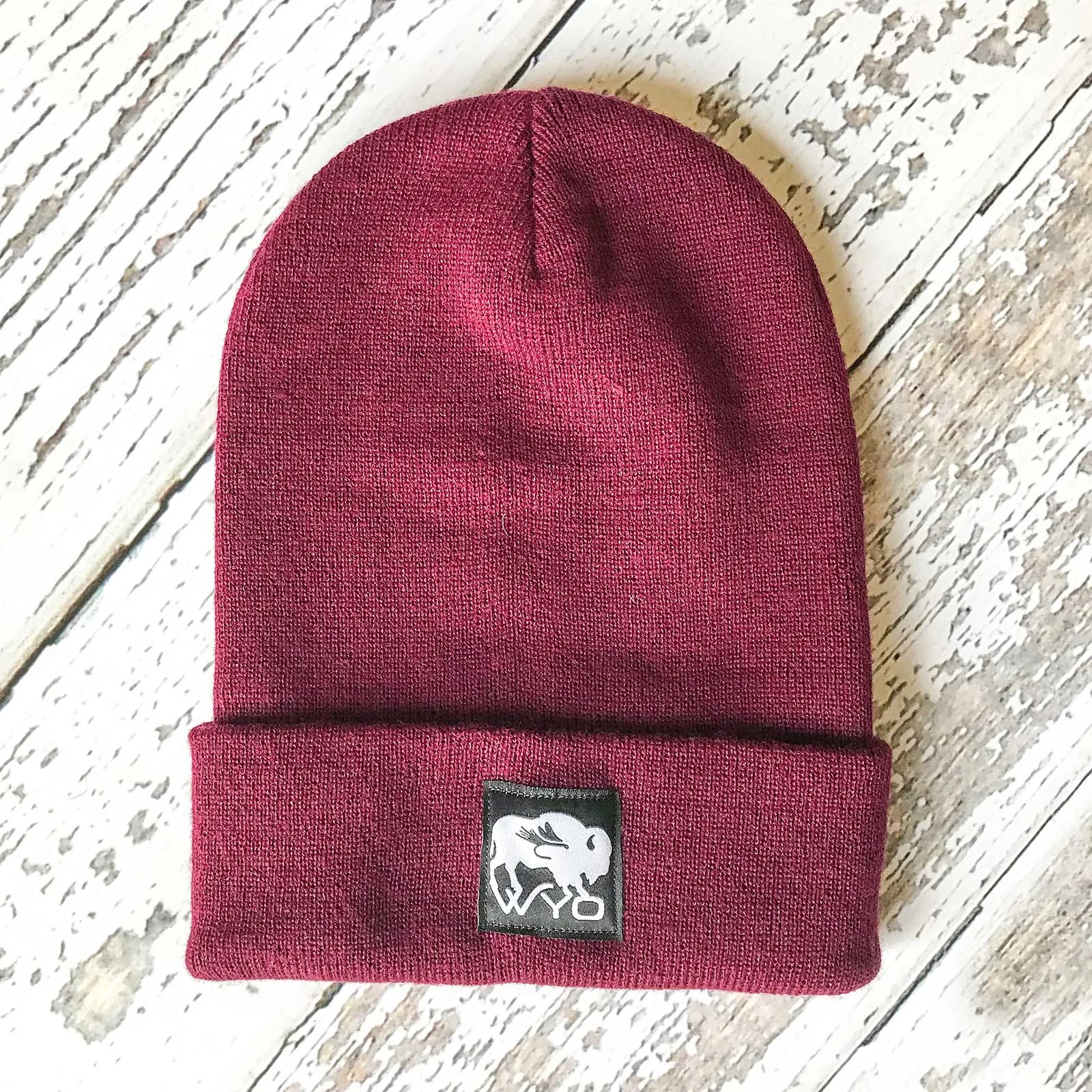 Wyo Bison Fly Knit Cuff Beanies