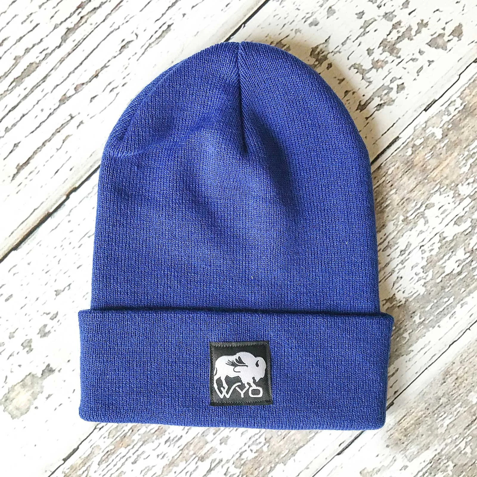 Wyo Bison Fly Knit Cuff Beanies