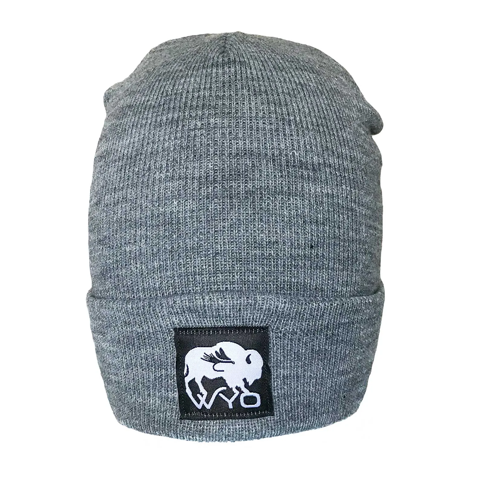 Wyo Bison Fly Knit Cuff Beanies