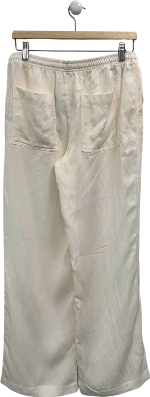 Zara White Trousers UK S